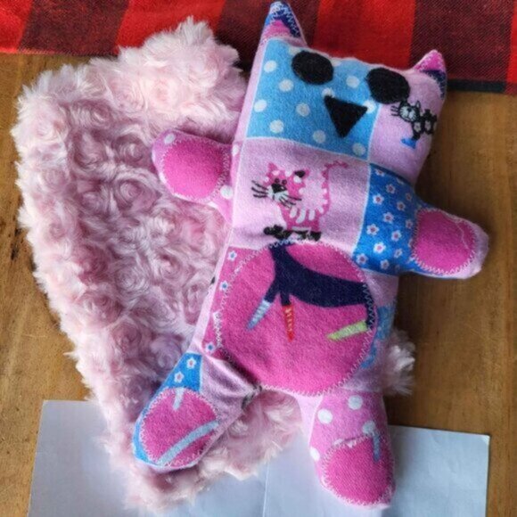 Magic Bag Hot / cold NEW Kitty  Cat Pet Animal warming buddy Handcrafted - Picture 2 of 5